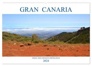 Gran Canaria – Insel des ewigen Frühlings (Wandkalender 2024 DIN A2 quer), CALVENDO Monatskalender von Stoll,  Sascha