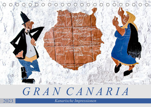 Gran Canaria – Kanarische Impressionen (Tischkalender 2023 DIN A5 quer) von Meyer,  Dieter