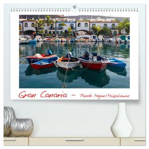 Gran Canaria – Puerto Mogan/Maspalomas (hochwertiger Premium Wandkalender 2024 DIN A2 quer), Kunstdruck in Hochglanz von Bücker,  Michael