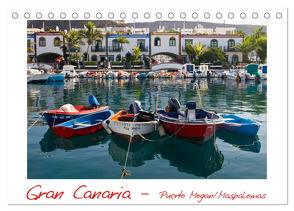 Gran Canaria – Puerto Mogan/Maspalomas (Tischkalender 2024 DIN A5 quer), CALVENDO Monatskalender von Bücker,  Michael