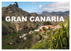 Gran Canaria (Tischkalender 2024 DIN A5 quer), CALVENDO Monatskalender von Schickert,  Peter