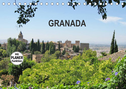 Granada (Tischkalender 2023 DIN A5 quer) von Ganz,  Andrea