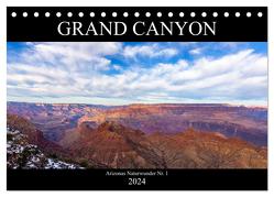 GRAND CANYON – Einblicke (Tischkalender 2024 DIN A5 quer), CALVENDO Monatskalender von Ostermann,  Kai