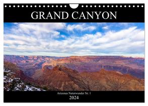 GRAND CANYON – Einblicke (Wandkalender 2024 DIN A4 quer), CALVENDO Monatskalender von Ostermann,  Kai