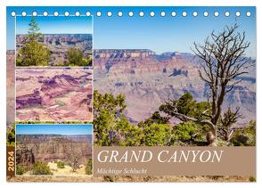 GRAND CANYON Mächtige Schlucht (Tischkalender 2024 DIN A5 quer), CALVENDO Monatskalender von Viola,  Melanie