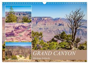 GRAND CANYON Mächtige Schlucht (Wandkalender 2024 DIN A3 quer), CALVENDO Monatskalender von Viola,  Melanie