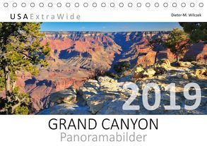 GRAND CANYON Panoramabilder (Tischkalender 2019 DIN A5 quer) von Wilczek,  Dieter-M.