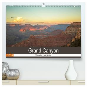 Grand Canyon – Wunder der Natur (hochwertiger Premium Wandkalender 2024 DIN A2 quer), Kunstdruck in Hochglanz von Potratz,  Andrea