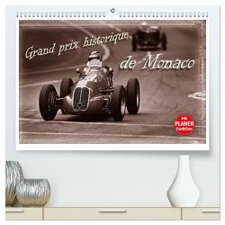 Grand Prix historique de Monaco (hochwertiger Premium Wandkalender 2024 DIN A2 quer), Kunstdruck in Hochglanz von Bau,  Stefan