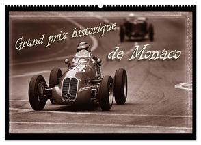 Grand Prix historique de Monaco (Wandkalender 2024 DIN A2 quer), CALVENDO Monatskalender von Bau,  Stefan