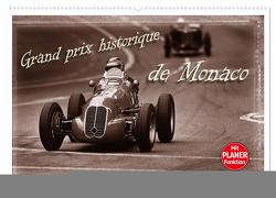 Grand Prix historique de Monaco (Wandkalender 2024 DIN A2 quer), CALVENDO Monatskalender von Bau,  Stefan
