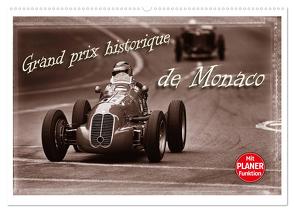 Grand Prix historique de Monaco (Wandkalender 2024 DIN A2 quer), CALVENDO Monatskalender von Bau,  Stefan