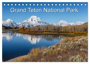 Grand Teton National Park (Tischkalender 2024 DIN A5 quer), CALVENDO Monatskalender von Klinder,  Thomas