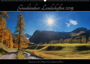 Graubündner Landschaften 2019 (Wandkalender 2019 DIN A2 quer) von SusaZoom