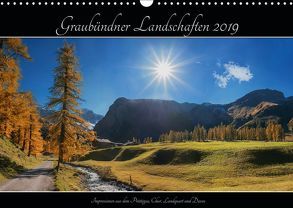 Graubündner Landschaften 2019 (Wandkalender 2019 DIN A3 quer) von SusaZoom