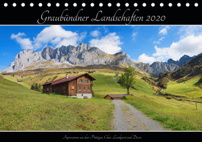 Graubündner Landschaften 2020 (Tischkalender 2020 DIN A5 quer) von SusaZoom