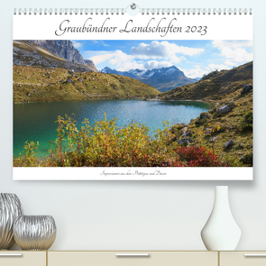 Graubündner Landschaften 2023 (Premium, hochwertiger DIN A2 Wandkalender 2023, Kunstdruck in Hochglanz) von SusaZoom
