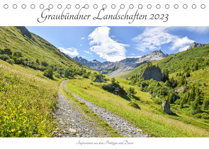 Graubündner Landschaften 2023 (Tischkalender 2023 DIN A5 quer) von SusaZoom
