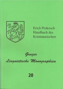 Grazer Linguistische Monographien 20 von Prokosch,  Erich