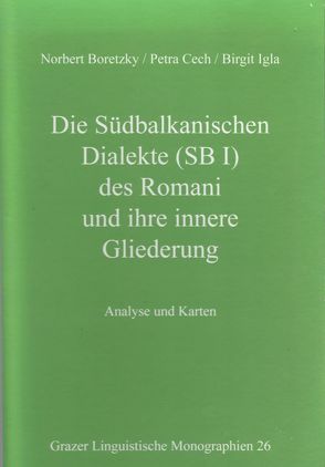 Grazer Linguistische Monographien 26 von Boretzky,  Norbert, Cech,  Petra, Igla,  Birgit