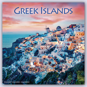 Greek Islands – Griechische Inseln 2023 – 16-Monatskalender