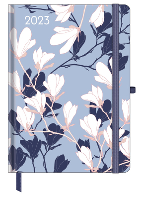 GreenLine Diary Floral 2023 – Buchkalender – Taschenkalender – 16×22