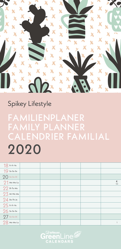 GreenLine Spikey Lifestyle 2020 Familienplaner