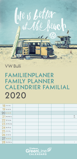 GreenLine VW Bulli 2020 Familienplaner
