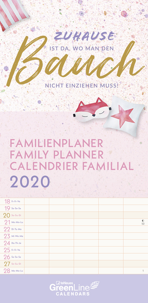 GreenLine Zuhause 2020 Familienplaner