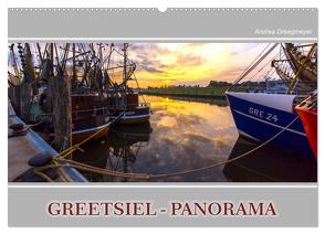 Greetsiel-Panorama (Wandkalender 2024 DIN A2 quer), CALVENDO Monatskalender von Dreegmeyer,  Andrea