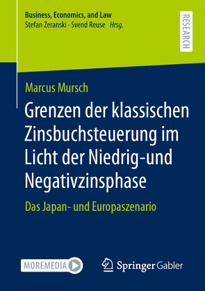 Grenzen der klassischen Zinsbuchsteuerung im Licht der Niedrig-und Negativzinsphase von Mursch,  Marcus