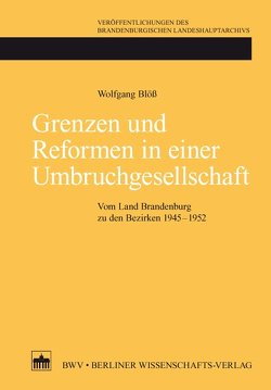 Grenzen und Reformen in einer Umbruchgesellschaft von Blöß,  Wolfgang, Neitmann,  Klaus
