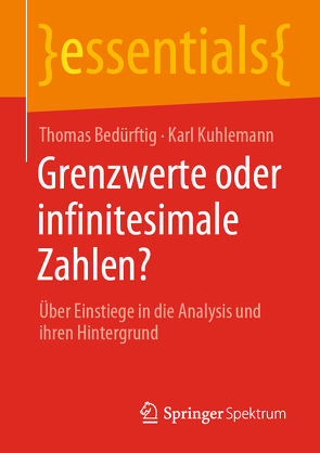 Grenzwerte oder infinitesimale Zahlen? von Bedürftig,  Thomas, Kuhlemann,  Karl