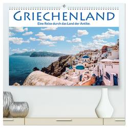 Griechenland – Eine Reise durch das Land der Antike. (hochwertiger Premium Wandkalender 2024 DIN A2 quer), Kunstdruck in Hochglanz von Lederer,  Benjamin