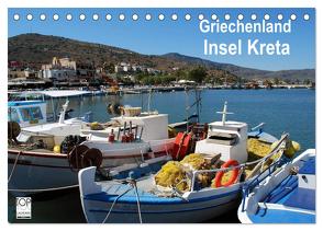 Griechenland – Insel Kreta (Tischkalender 2024 DIN A5 quer), CALVENDO Monatskalender von Schneider,  Peter