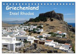 Griechenland – Insel Rhodos (Tischkalender 2024 DIN A5 quer), CALVENDO Monatskalender von Schneider,  Peter