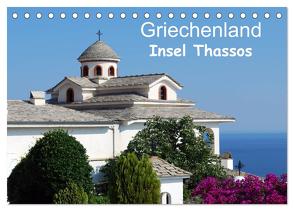 Griechenland – Insel Thassos (Tischkalender 2024 DIN A5 quer), CALVENDO Monatskalender von Schneider,  Peter