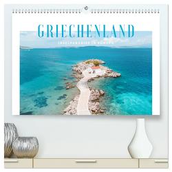 Griechenland – Inselparadies in Europa (hochwertiger Premium Wandkalender 2024 DIN A2 quer), Kunstdruck in Hochglanz von und Elisabeth Jastram,  Thomas