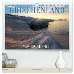 Griechenland – Magische Orte (hochwertiger Premium Wandkalender 2024 DIN A2 quer), Kunstdruck in Hochglanz von Breitung,  Michael