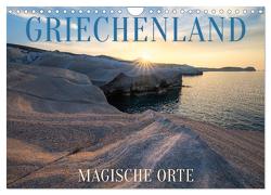 Griechenland – Magische Orte (Wandkalender 2024 DIN A4 quer), CALVENDO Monatskalender von Breitung,  Michael