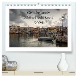 Griechenlands schöne Inseln, Kreta (hochwertiger Premium Wandkalender 2024 DIN A2 quer), Kunstdruck in Hochglanz von Streiparth,  Katrin