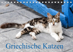 Griechische Katzen (Tischkalender 2023 DIN A5 quer) von Lumplecker,  Christine