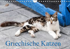 Griechische Katzen (Wandkalender 2023 DIN A4 quer) von Lumplecker,  Christine