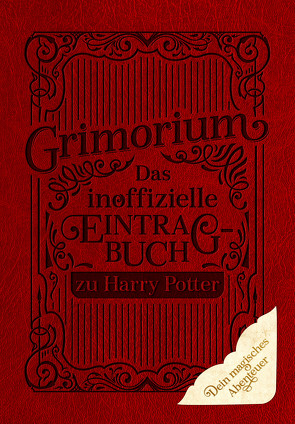 Das inoffzielle Eintragbuch zu Harry Potter von Bensch,  Katharina, Oberbörsch,  Johanna