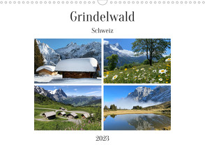 Grindelwald – Jungfrauregion Schweiz (Wandkalender 2023 DIN A3 quer) von André-Huber / www.swissmountainview.ch,  Franziska