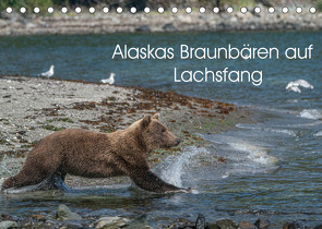 Grizzlybären im Katmai Nationalpark Alaska (Tischkalender 2022 DIN A5 quer) von Photo4emotion.com