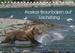 Grizzlybären im Katmai Nationalpark Alaska (Tischkalender 2023 DIN A5 quer) von Photo4emotion.com