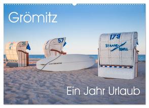Grömitz – Ein Jahr Urlaub (Wandkalender 2024 DIN A2 quer), CALVENDO Monatskalender von Meine,  Astrid