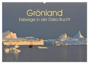 Grönland: Eisberge in der Disko Bucht (Wandkalender 2024 DIN A2 quer), CALVENDO Monatskalender von Weiß,  Elmar