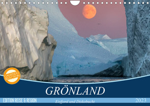 GRÖNLAND Eisfjord und Diskobucht (Wandkalender 2023 DIN A4 quer) von Junio,  Michele